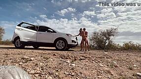 I got pulled over and had intense sex with a blonde in the desert