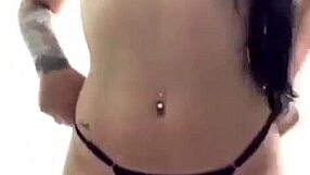 fit athletic girl solo