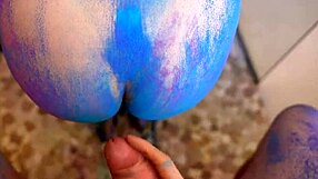 couple bent over fucking teen brunette big cock horny amateurs