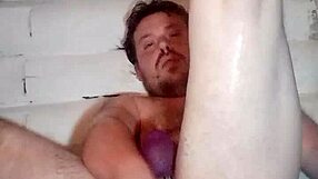 This Guy Loves Fucking His Huge Fat Ass! What a Sight!