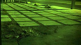 i punish my cute step daughter in the garage.