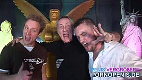 Brits and Americans Engage in Group Sex