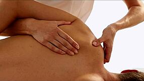 Step Brother's Sexy Wife Gives Bent Over Doggystyle Handjob