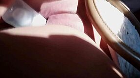 Bianca Naldy shows off wanting anal on bus