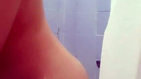 latin girl shower amateur bathing with big tits and ass