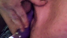 I'm playing with my shaved pussy until I cum in close up