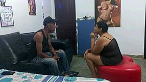 In this amateur scene, a sexy woman enjoys anal sex with her stepfather in doggystyle position.