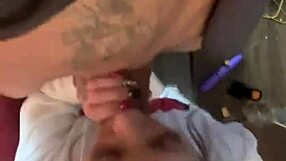 jesse hush receives deepthroat blowjob