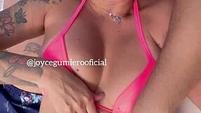 pool day in cancun with joyce gumiero