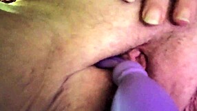 I'm playing with my shaved pussy until I cum in close up