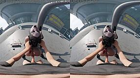 Can you bang Harley Quinn in public before cops show?