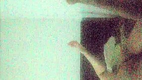 Eating her until she cums in hidden interracial wife scene