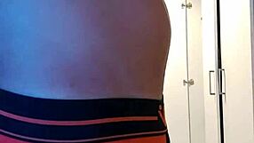 Renardb612 Teases In Tight Underwear With A Naughty Twist.