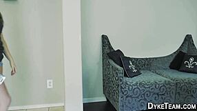 latina teen tribbing with lesbian friend 😍