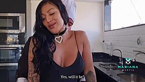 Unfaithful wife fucks new brazilian chef vinny burgos at home