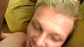 retro ebony girl shows off her fine ass in interracial scene