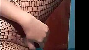 i mesh stockings spanking with toys and pain