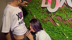 Embaixadora da xhot sucks cock in brazilian swing house