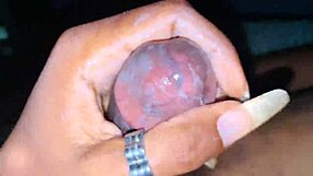 creaming my dick with masturbation