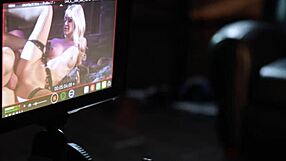 I explore the stunning slim beauty kiara cole behind the scenes