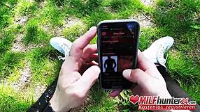 priscilla bangs milf hunter passionately with cum on face