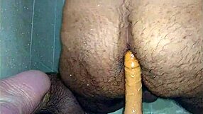 gay guy fucks tight ass with dildo