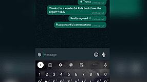 oh wow, steamy sex chat with my uber driver!