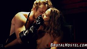 clear gag bondage extreme ebony orgasm fed up waiting