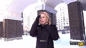 Darina Pays Debt With Dripping Vagina In Rough Femdom Sex!