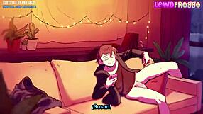 Rule 34 Hentai Threesome with Intense Blowjob Action Packed In!