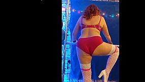 Hotwife steffi pink pussy dance