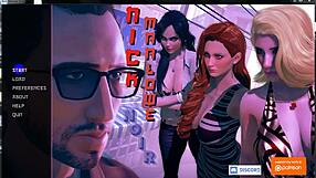 Nick Marlowe Noir lewd scene 1 with vagina parody twist