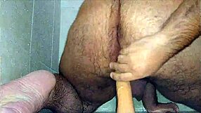 gay guy fucks tight ass with dildo
