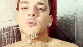 Hey dude, check this famous tiktok twink taking a steamy shower fully clothed till he's bare!