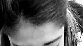 Latina Bunny Gets Sensual Facial Cumshot