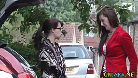 Oh, Stockings British Blowing Mature Teen In 3some With Monster Cock And Masturbation!