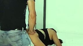 Fucking Sexy Brunette's Tight Colombian Pussy