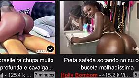 He licked my ebony pussy in lingerie, making me orgasm with his cock