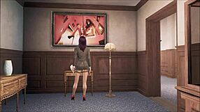 I can’t stop watching this Fallout 4 secretary strip