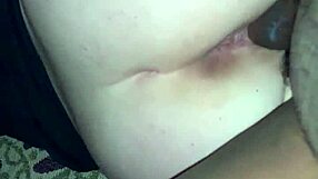 cum dripping on her ass and pussy