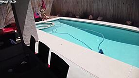 Indica Flower fucks her stepsister on house arrest.