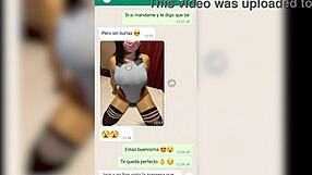 Gamer girl sends nudes via whatsapp and gets fucked