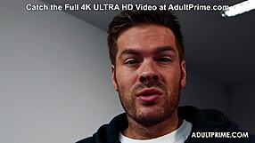 Monster cock gets licked and face fucked in doggystyle pussy pounding action