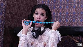 Oral Slave Girl Feels Intense Pleasure from Toe Sucking and Throat Fucking