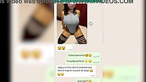 Gamer girl sends nudes via whatsapp and gets fucked