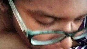 Video from May 29, 2017, featuring glasses and a blowjob