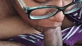 Video from May 29, 2017, featuring glasses and a blowjob