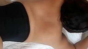 My big-ass wife surprises me and rides my beautiful colombian dick