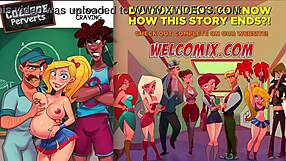 blonde cheerleader feels intense cravings for blowjobs from college perverts