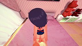 POV Miku Nakano Begging for Hard Doggystyle Action